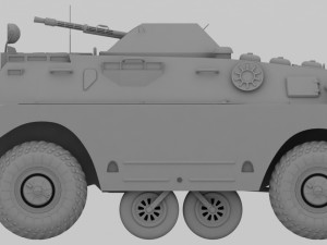 brdm 2 3D Model