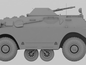 brdm 2 3D Model