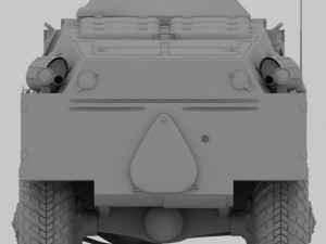 brdm 2 3D Model