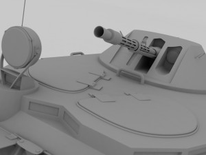 brdm 2 3D Model