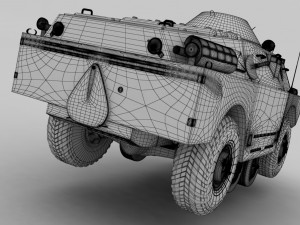 brdm 2 3D Model