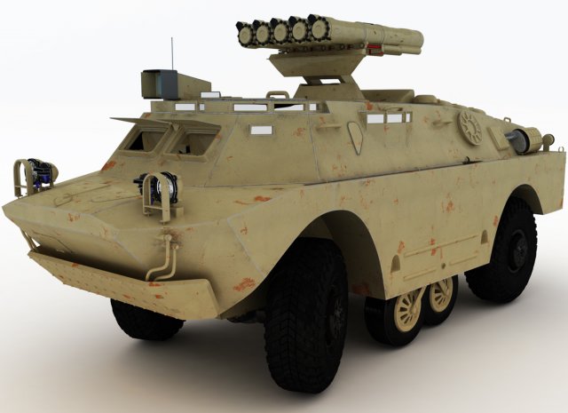 brdm 3 3D Model .c4d .max .obj .3ds .fbx .stl .blend 