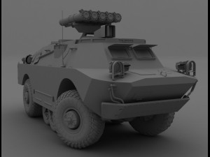 brdm 3 3D Model