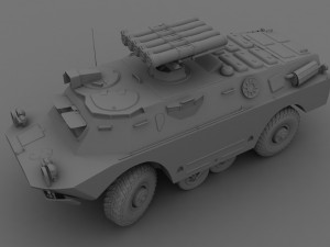 brdm 3 3D Model