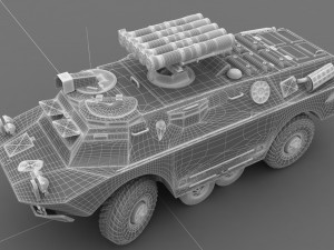 brdm 3 3D Model