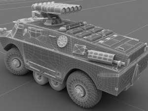 brdm 3 3D Model