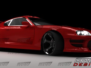 toyota supra 1999 3D Модель