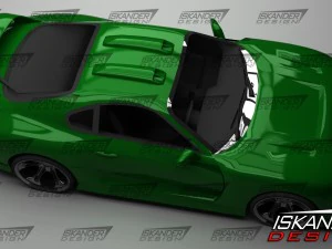 toyota supra 1999 3D Model
