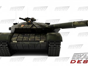 t-14 armata iskander-3m russian battle futuristic 3D Model