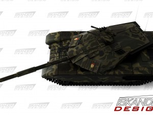 t-14 armata iskander-3m russian battle futuristic 3D Model