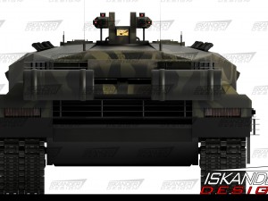 t-14 armata iskander-3m russian battle futuristic 3D Model