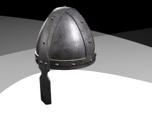 norman noseguard helmet 3D 모델