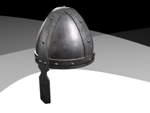 norman noseguard helmet 3D Model