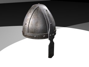 norman noseguard helmet Modello 3D
