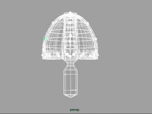 norman noseguard helmet Modello 3D