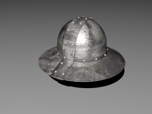 kettle helmet 3D 모델