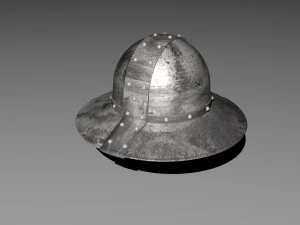 Kesselhelm 3D Modell