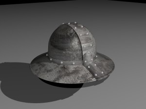 kettle helmet Model 3D