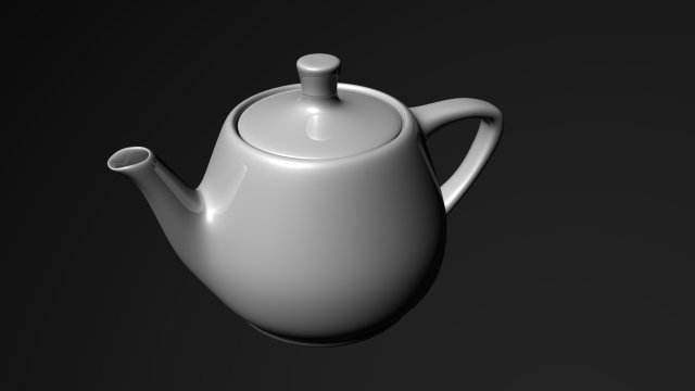 utah teapot 3Dモデル .c4d .max .obj .3ds .fbx .stl .blend 