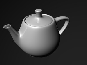 utah teapot 3D 모델