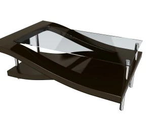 modern living room table 3D Model