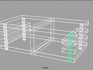 modern living room table 3D 模型