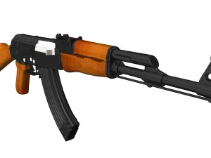 ak-47 Model 3D