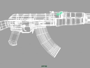 ak-47 3D Model