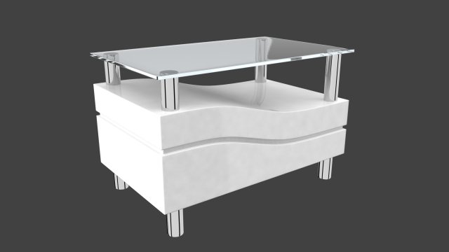 modern living room table Modelo 3D .c4d .max .obj .3ds .fbx .stl .blend 