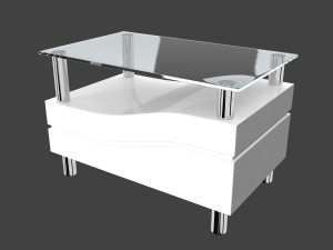 modern living room table Modelo 3D