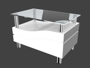 modern living room table 3D Model