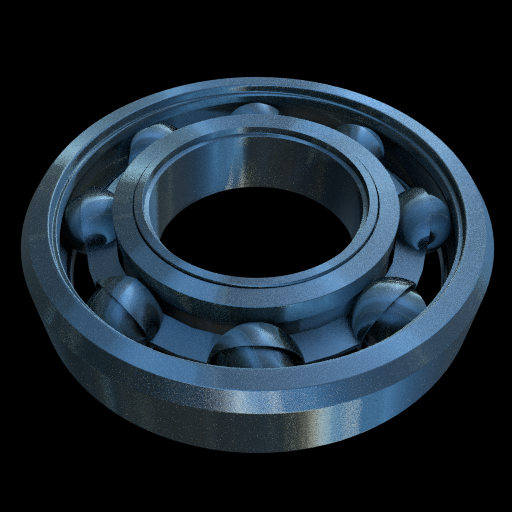 3d model bearing. Bearing 3d model.