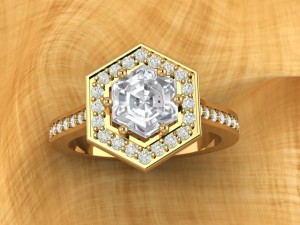 custom gem halo 3D प्रिंट मॉडल