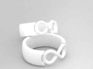 wedding band Modelo de Impressão 3D