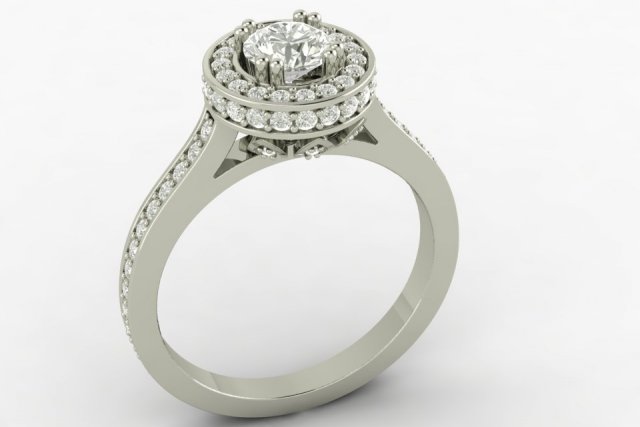 engagement beautiful ring 3D Принт Модель .c4d .max .obj .3ds .fbx .stl .blend 