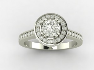 engagement beautiful ring 3D Принт Модель