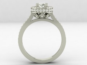 engagement beautiful ring 3D Принт Модель