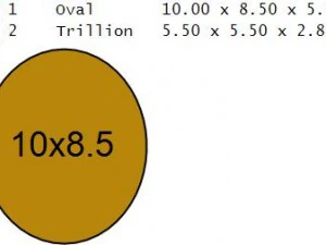 3 stone ring 3D Print Model