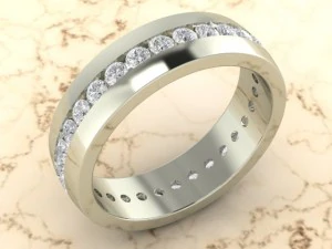 chanel bend ring 3D Print Model
