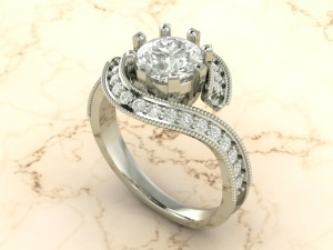 engagemnet ring 3D Print Model