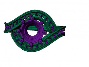 engagemnet ring Modello di stampa 3D