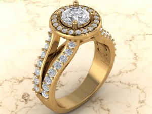 halo ring 3D 打印模型
