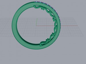 wedding band 3D Print Model