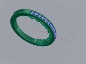 wedding band 3D Print Model