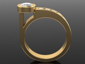 new design ring 3D Принт Модель