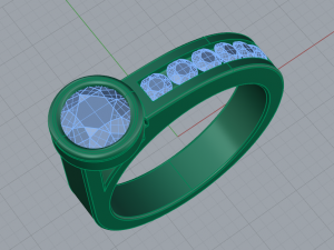 new design ring 3D Принт Модель