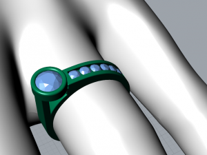 new design ring 3D Принт Модель