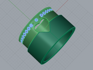 uniq wedding bands 3D 프린트 모델