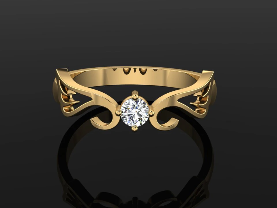 ring style 3D Print Model .c4d .max .obj .3ds .fbx .stl .blend 