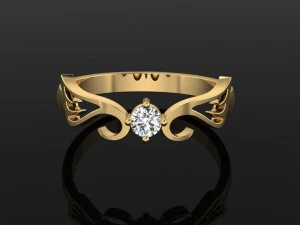 Ringstil 3D Druckmodell